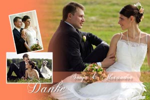danksagung hochzeit