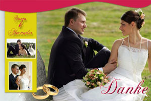 danksagung hochzeit