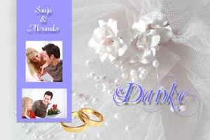 danksagung hochzeit